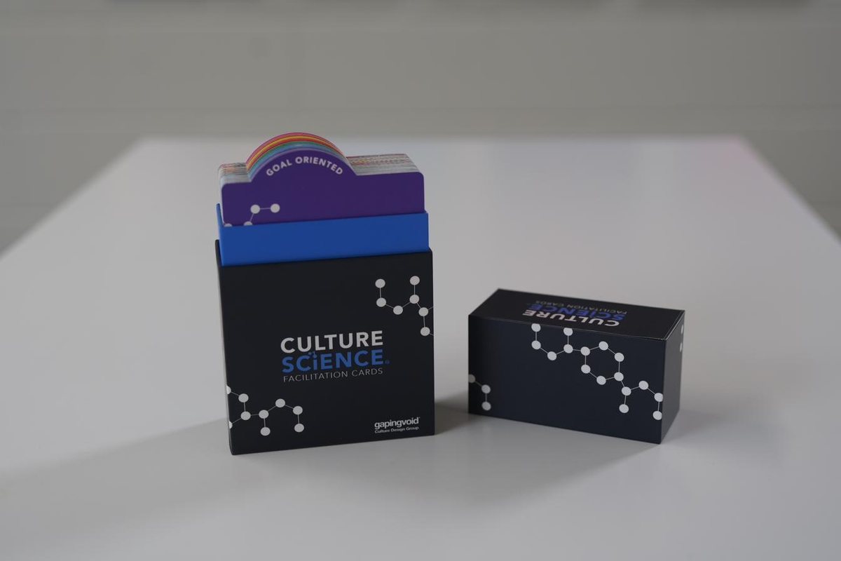 The Culture Science Cards deck and box